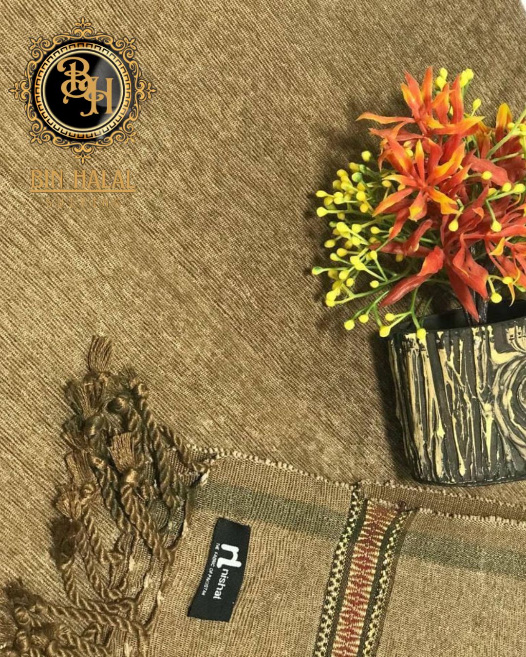 BIN HALAL'S VELVET SHAWL